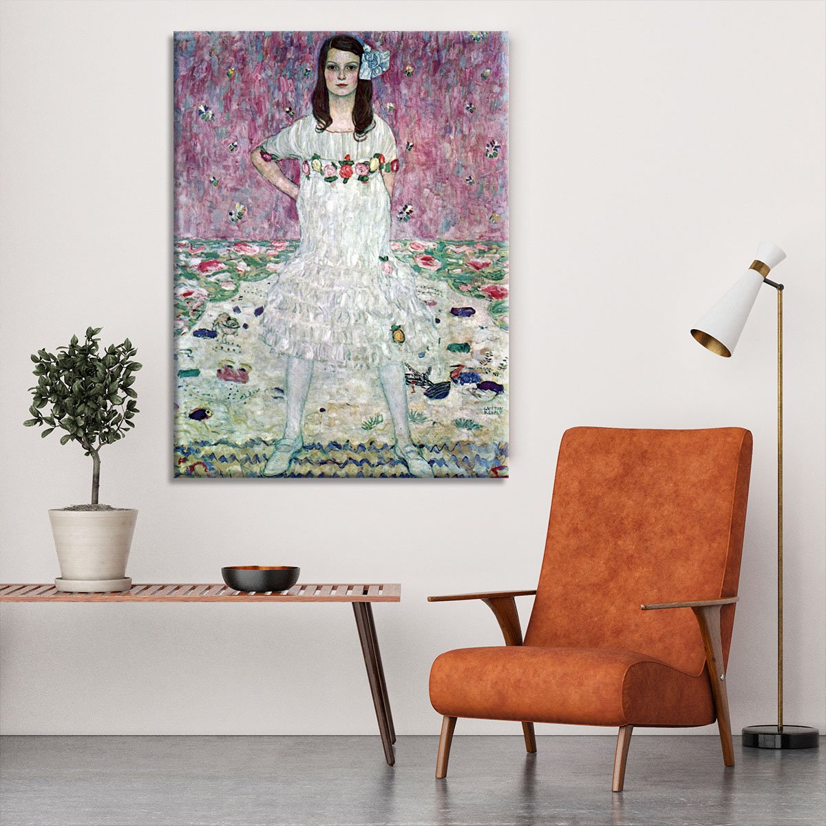 Eugenia Primavesi by Klimt Canvas Print or Poster