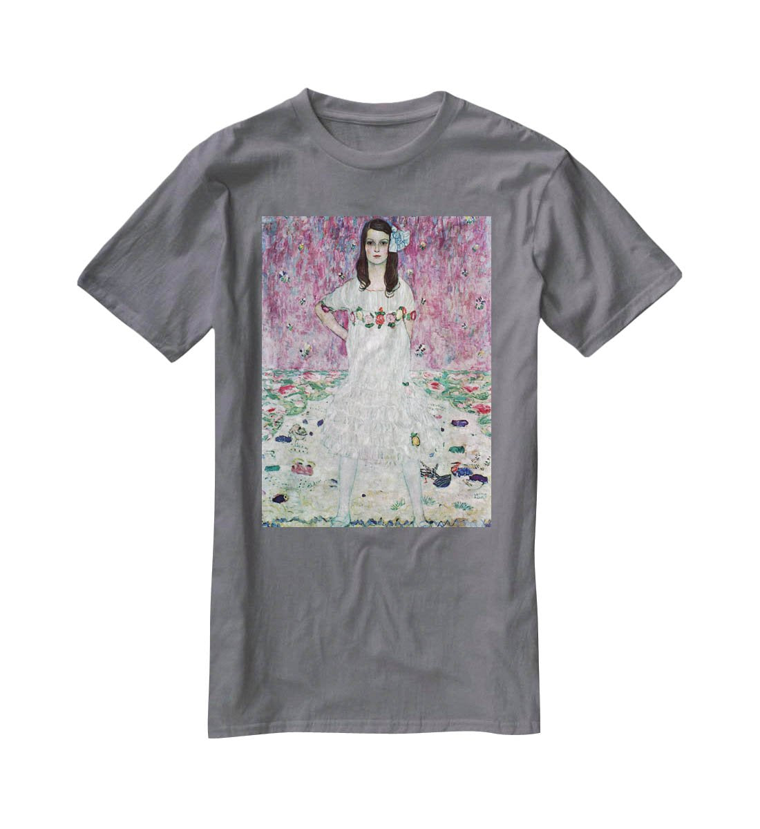 Eugenia Primavesi by Klimt T-Shirt - Canvas Art Rocks - 3