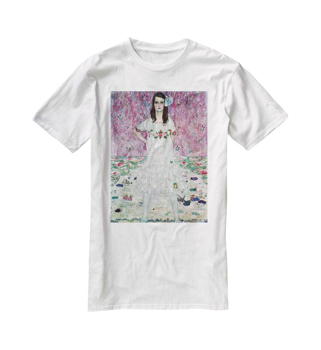 Eugenia Primavesi by Klimt T-Shirt - Canvas Art Rocks - 5