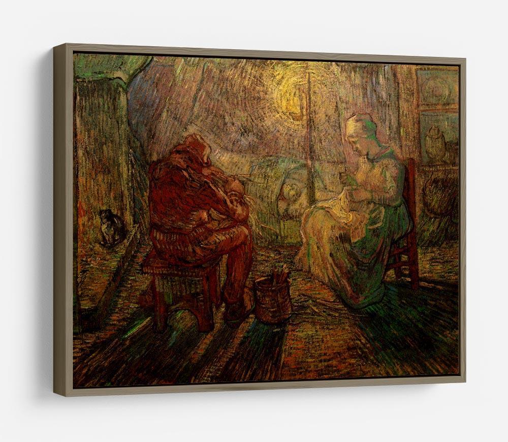 Evening The Watch after Millet by Van Gogh HD Metal Print