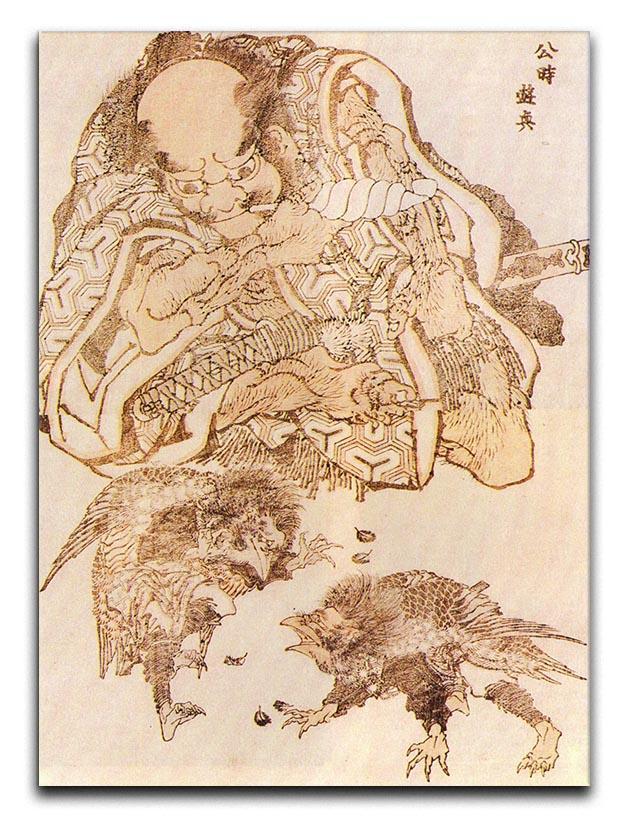 Exodus by Hokusai Canvas Print or Poster  - Canvas Art Rocks - 1