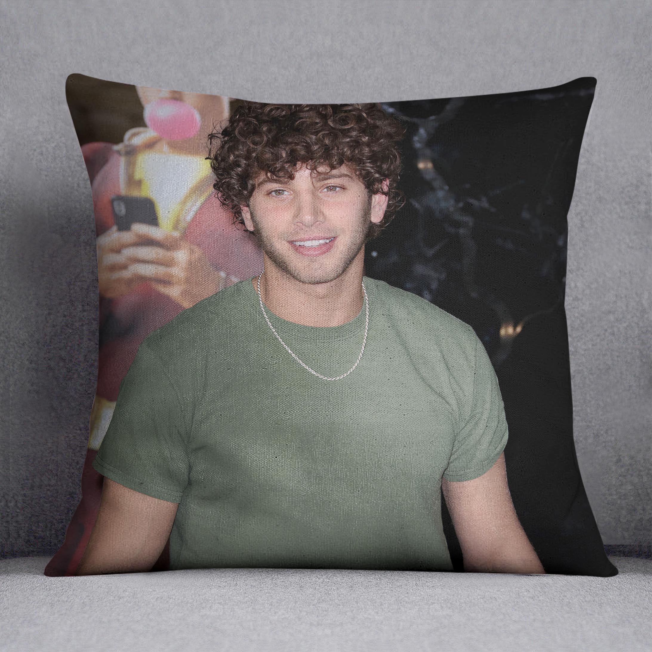 Eyal Booker Cushion - Canvas Art Rocks - 1