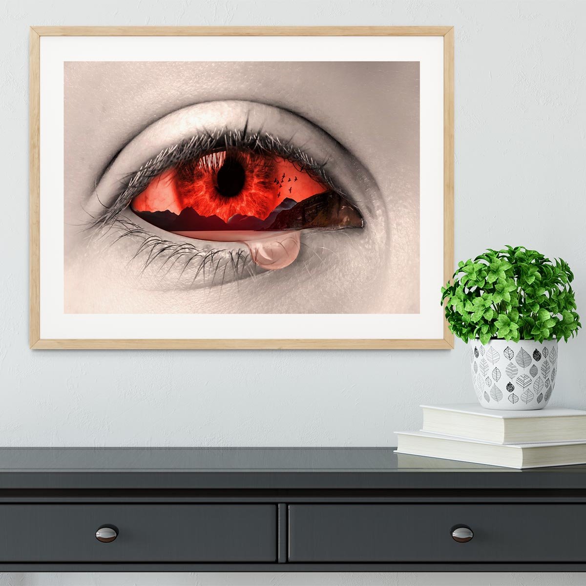 Eye Of Nature Framed Print - Canvas Art Rocks - 3