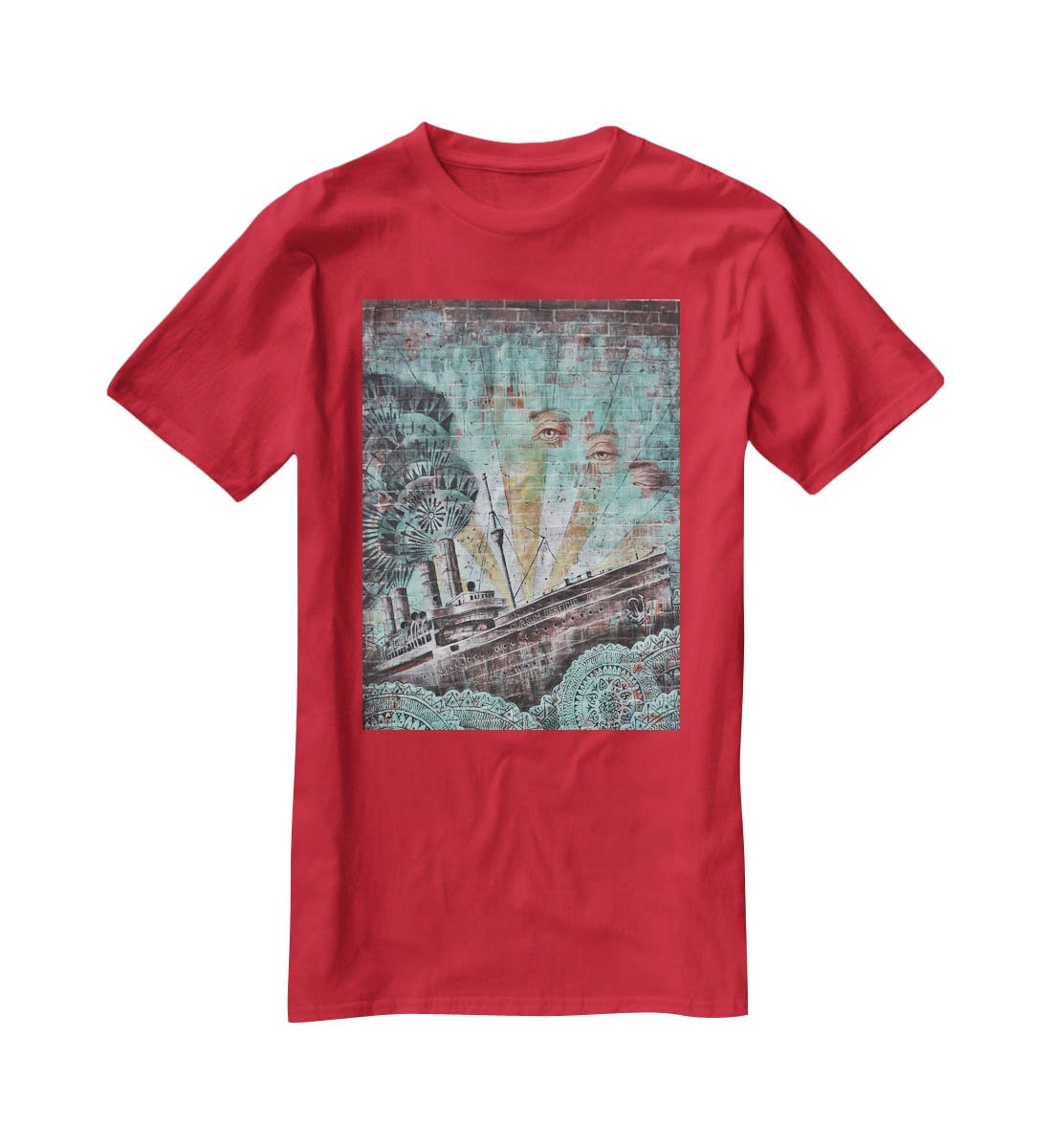 Eye Of The Storm Graffiti T-Shirt - Canvas Art Rocks - 4