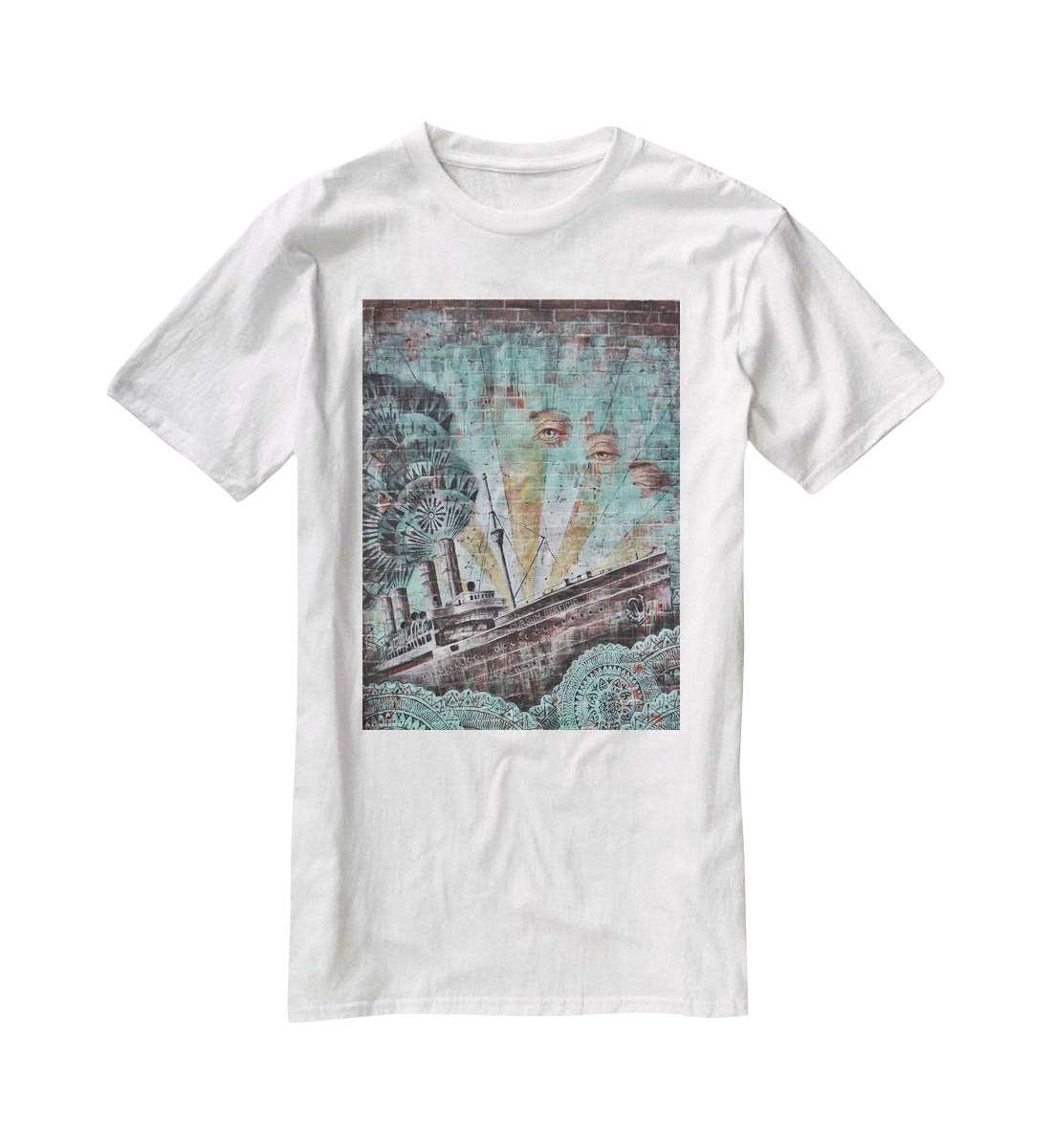 Eye Of The Storm Graffiti T-Shirt - Canvas Art Rocks - 5