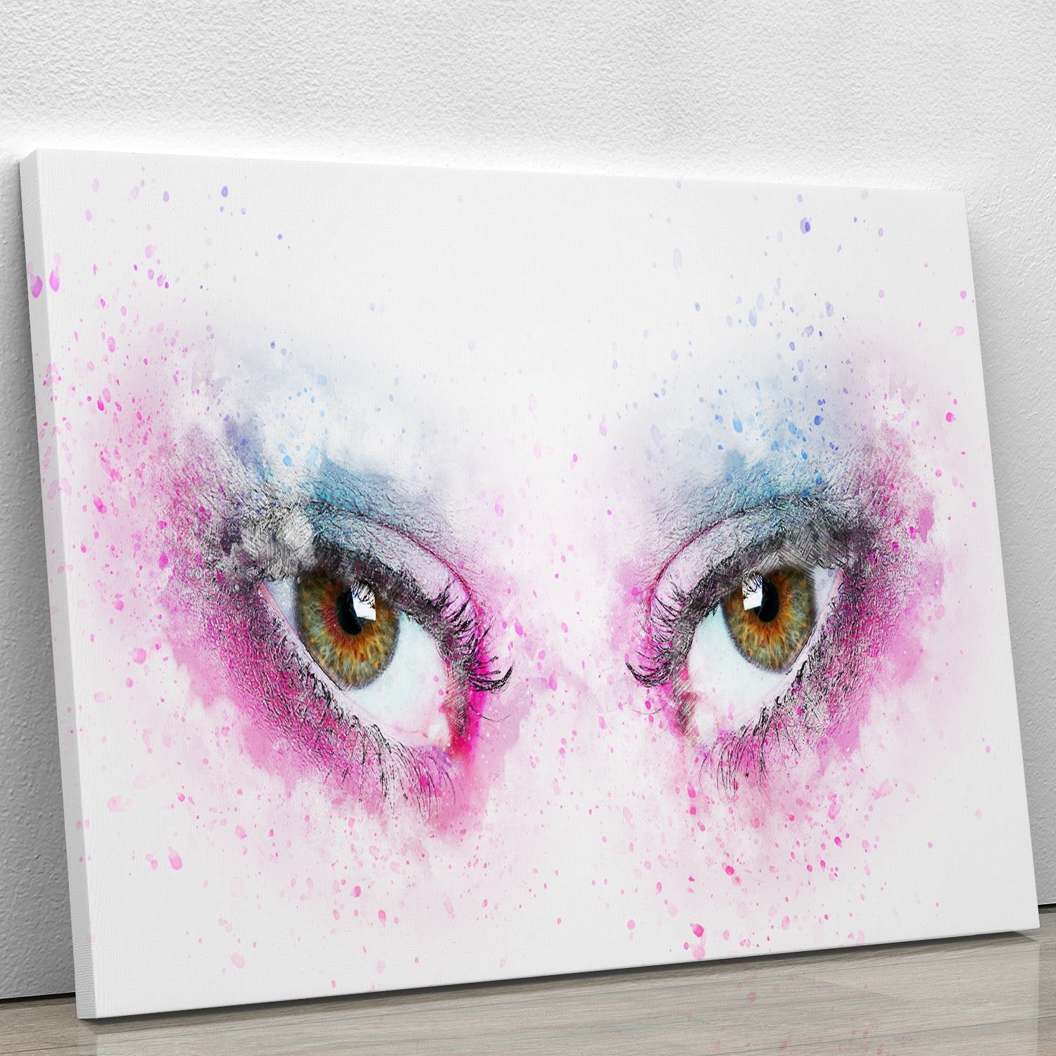 Eye Painting Canvas Print or Poster