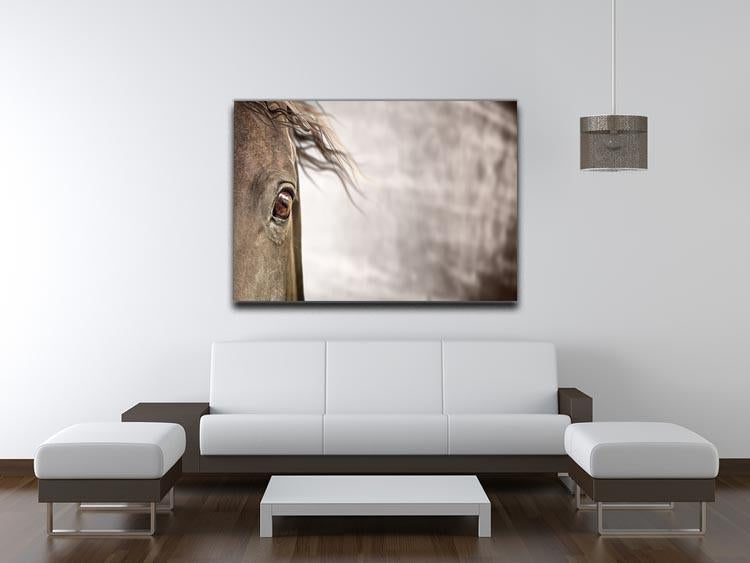 Eye of horse Canvas Print or Poster - Canvas Art Rocks - 4