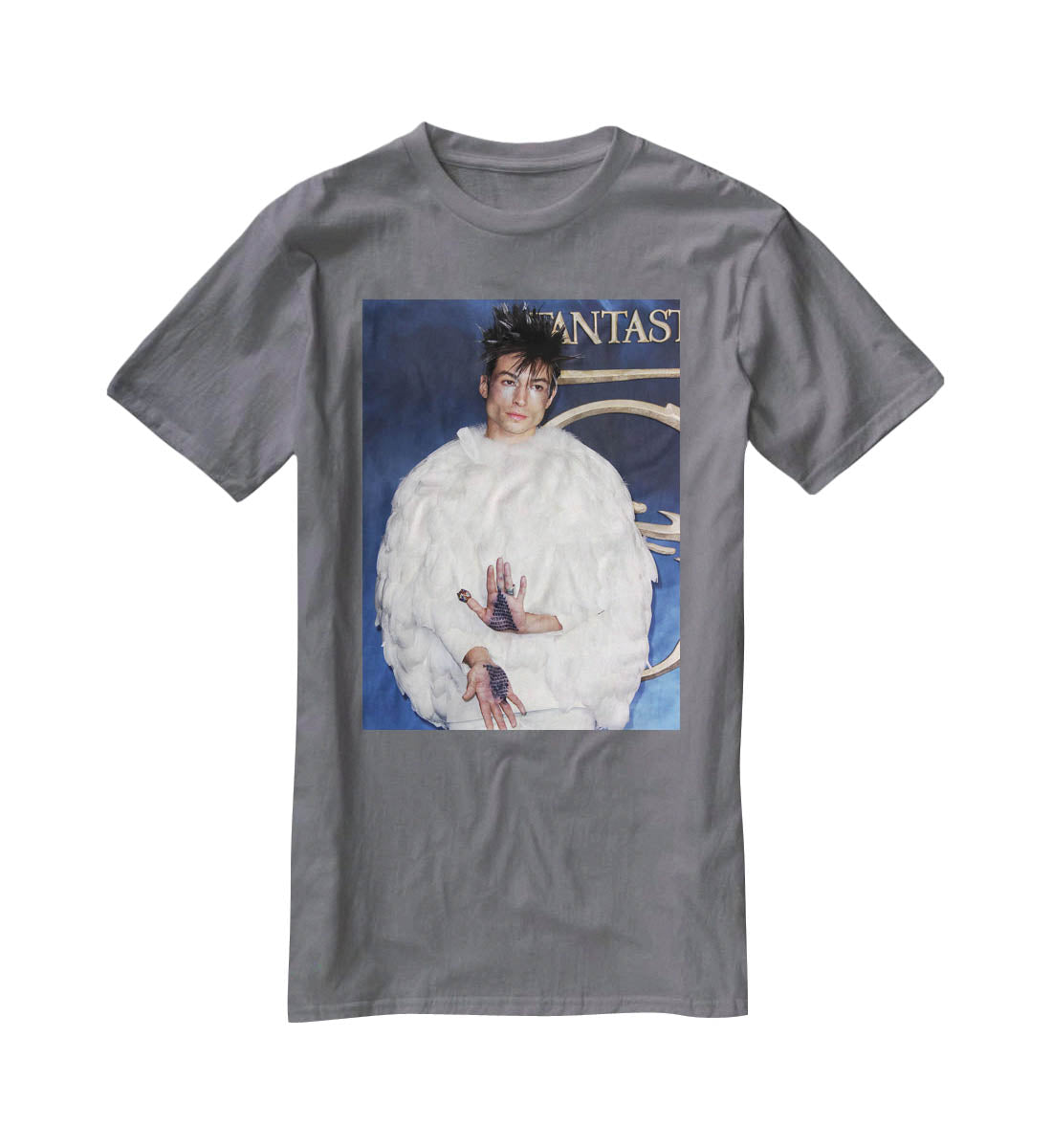 Ezra Miller T-Shirt - Canvas Art Rocks - 3