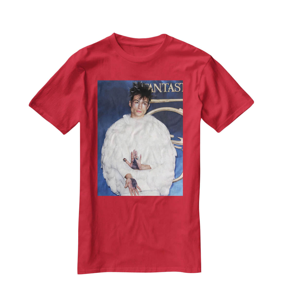 Ezra Miller T-Shirt - Canvas Art Rocks - 4