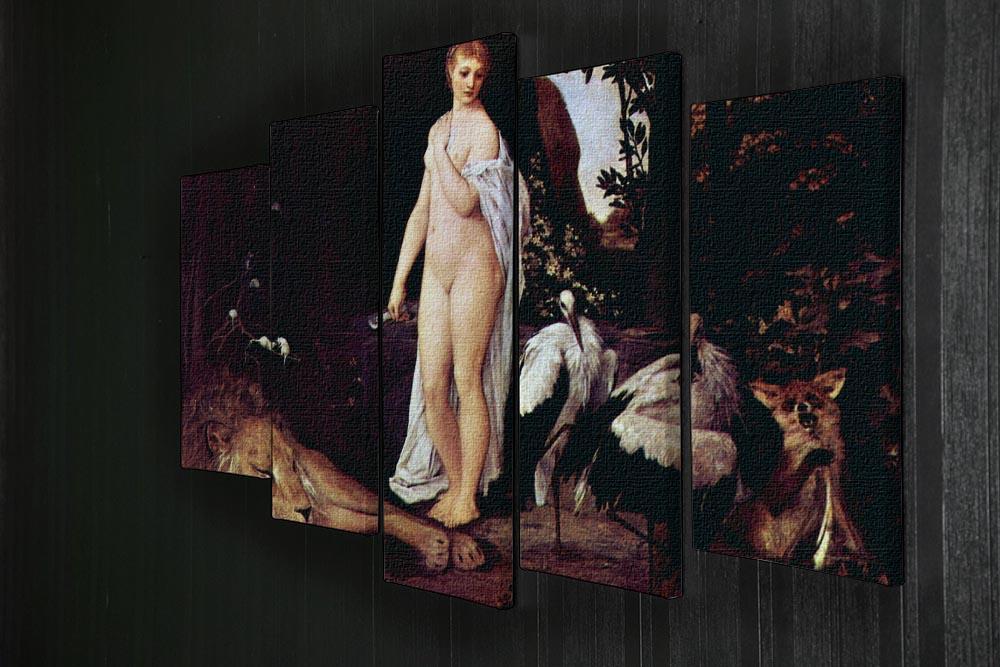 Fable by Klimt 5 Split Panel Canvas - Canvas Art Rocks - 2