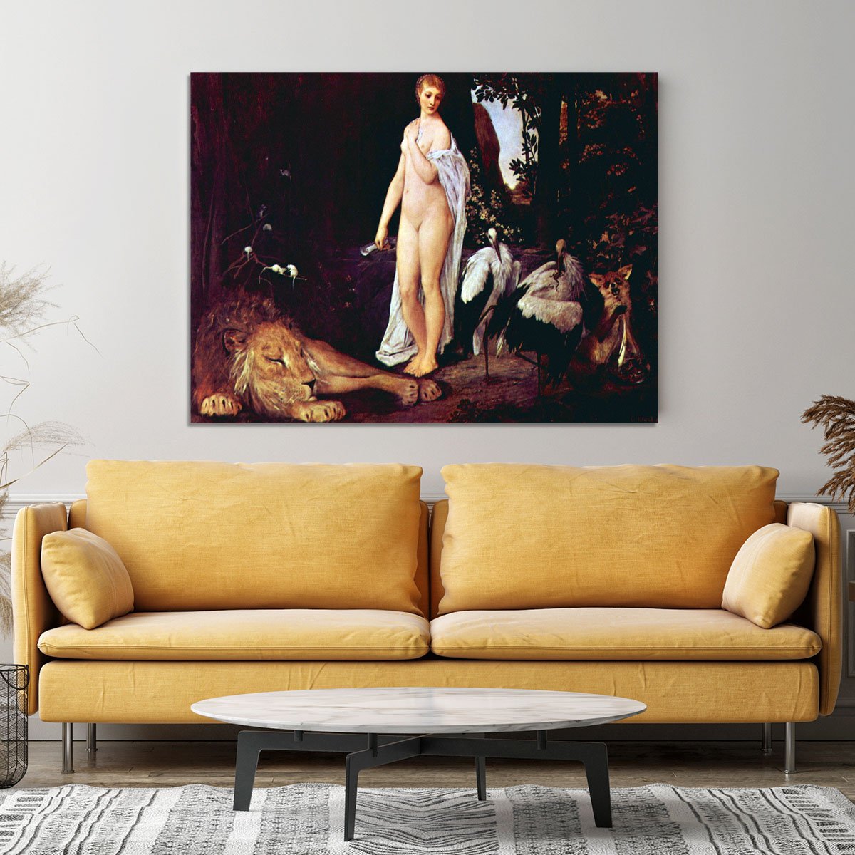 Fable by Klimt Canvas Print or Poster