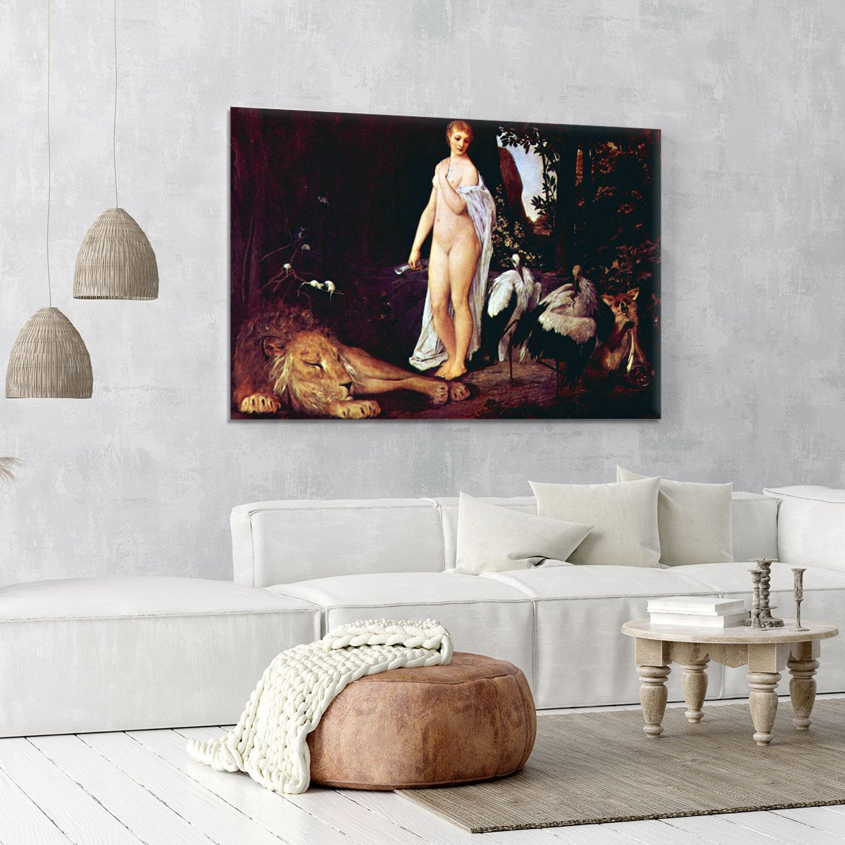Fable by Klimt Canvas Print or Poster