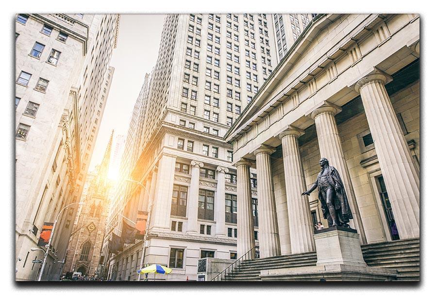 Facade of the Federal Hall Canvas Print or Poster  - Canvas Art Rocks - 1