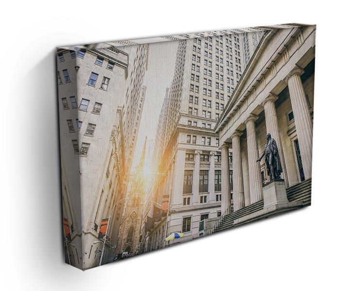 Facade of the Federal Hall Canvas Print or Poster - Canvas Art Rocks - 3
