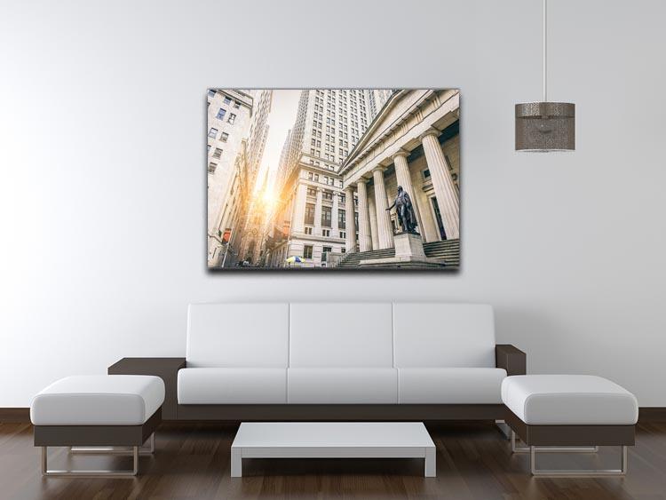 Facade of the Federal Hall Canvas Print or Poster - Canvas Art Rocks - 4