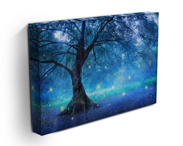 Fairy Tree In Mystic Forest Canvas Print or Poster - Canvas Art Rocks - 3