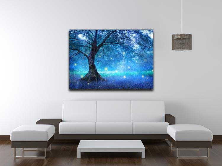 Fairy Tree In Mystic Forest Canvas Print or Poster - Canvas Art Rocks - 4