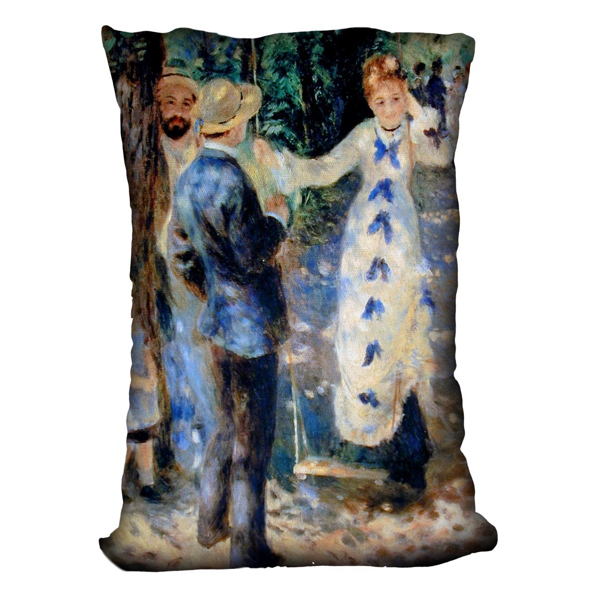 Famille by Renoir Throw Pillow