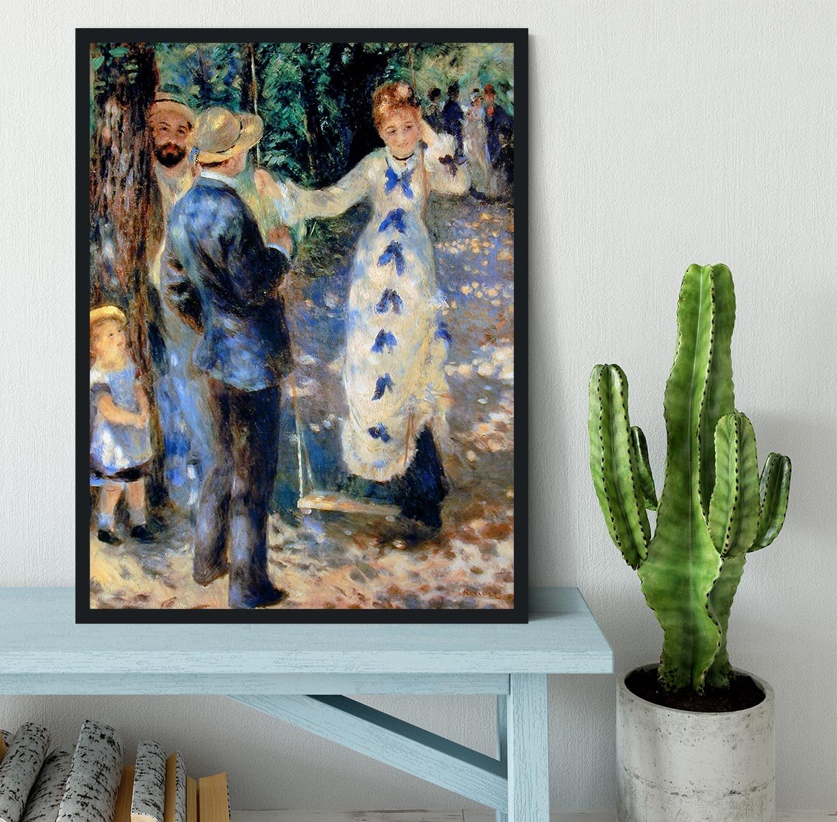 Famille by Renoir Framed Print - Canvas Art Rocks - 2