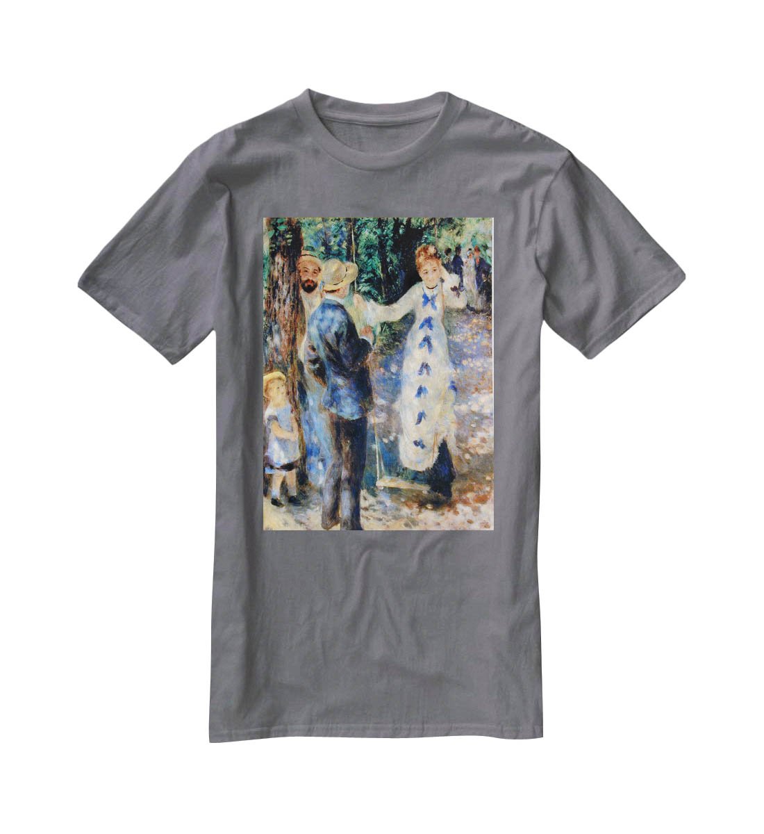 Famille by Renoir T-Shirt - Canvas Art Rocks - 3