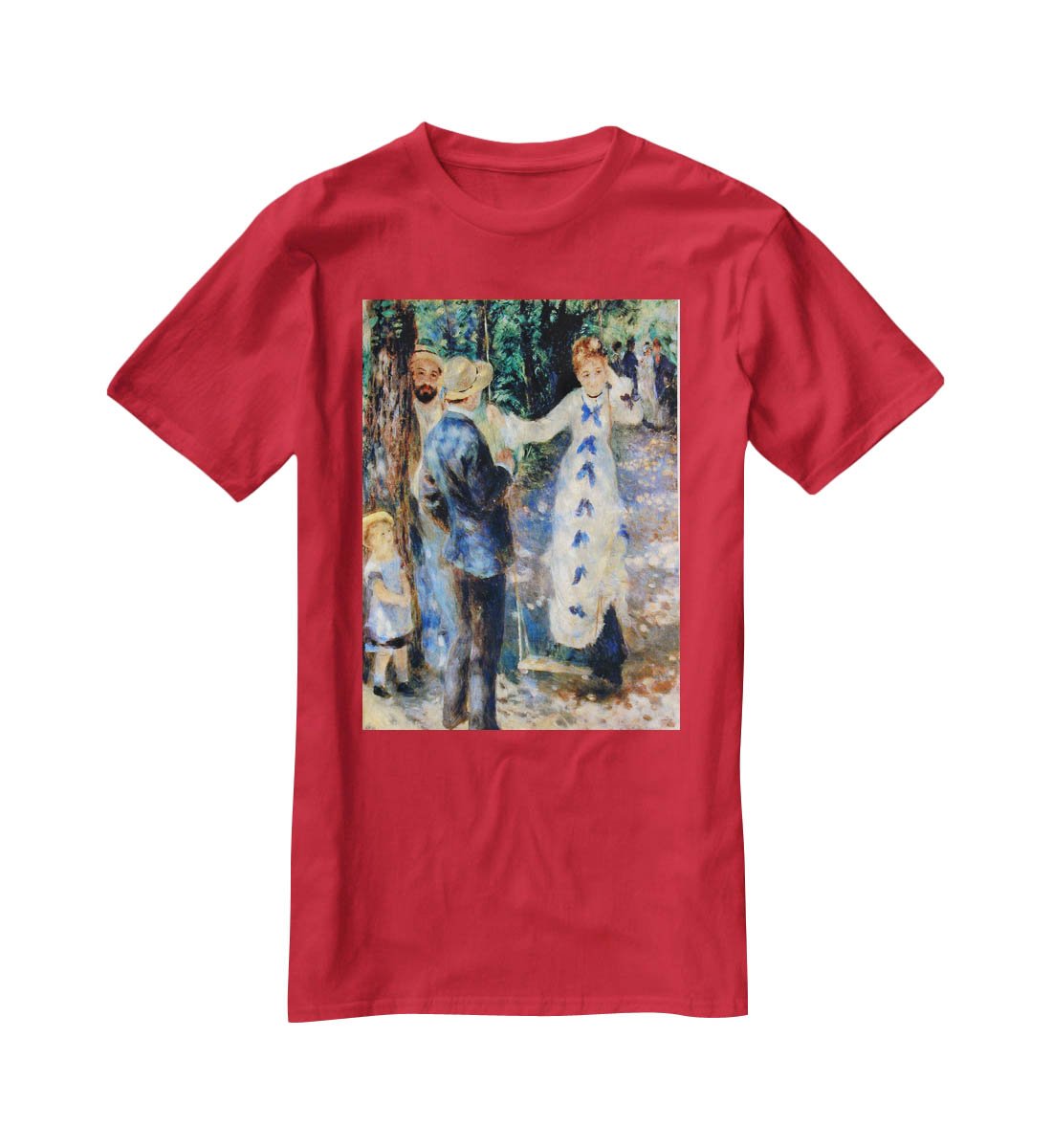 Famille by Renoir T-Shirt - Canvas Art Rocks - 4