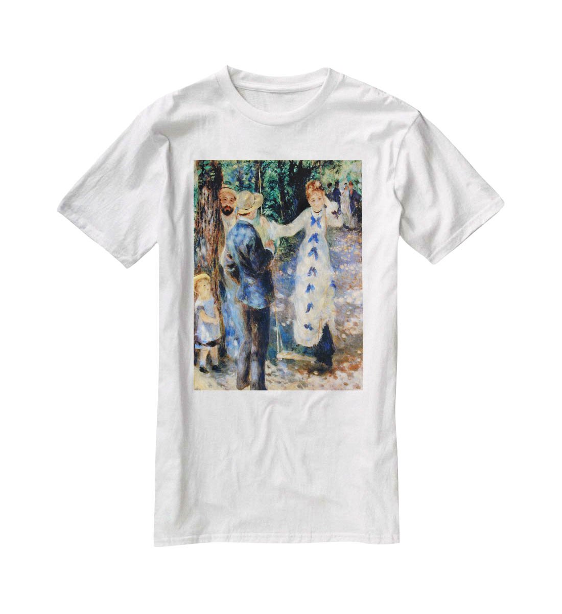 Famille by Renoir T-Shirt - Canvas Art Rocks - 5