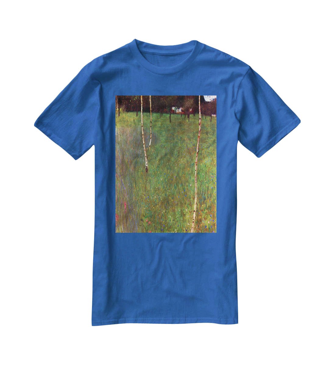 Farmhouse by Klimt T-Shirt - Canvas Art Rocks - 2