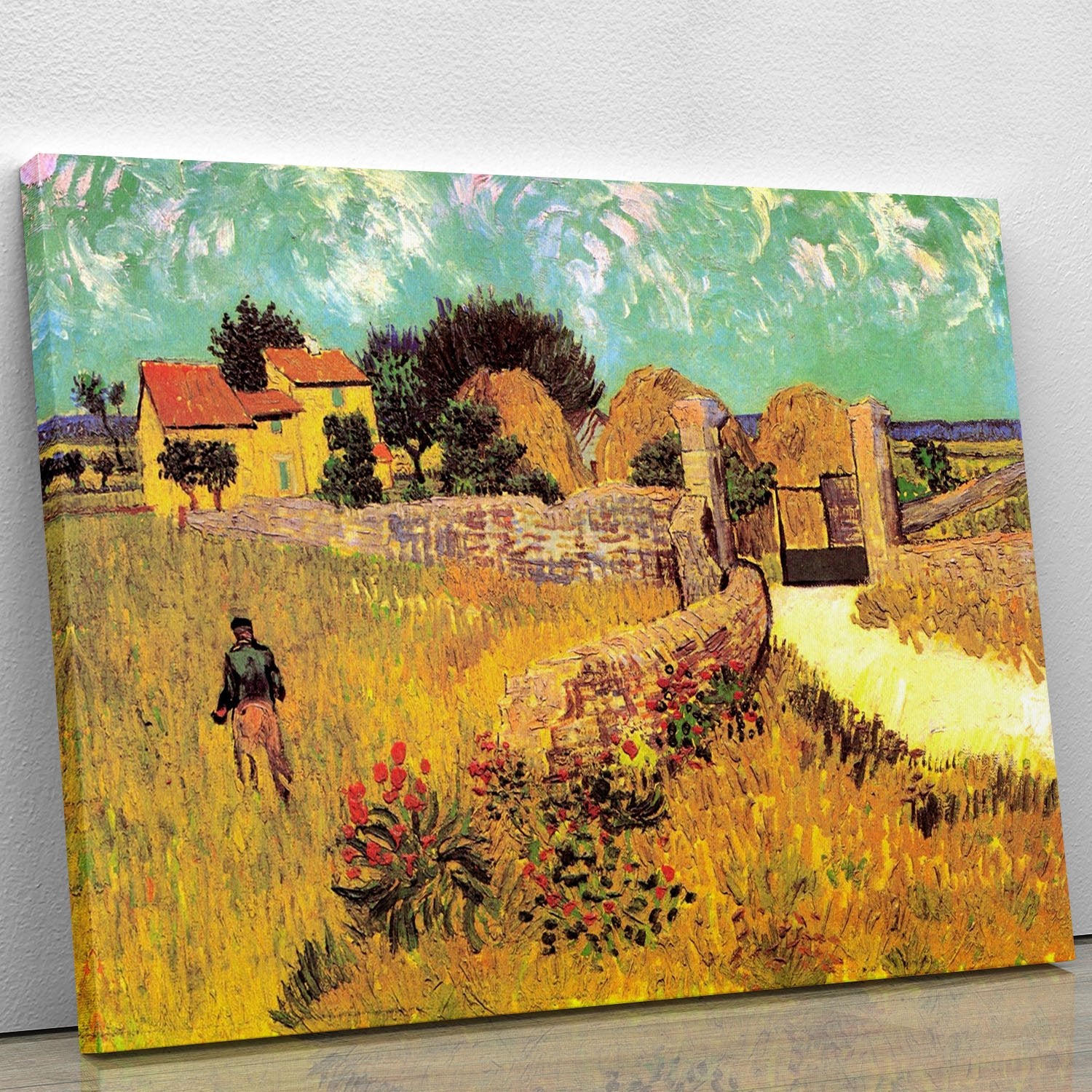 Farmhouse in Provence by Van Gogh Canvas Print or Poster