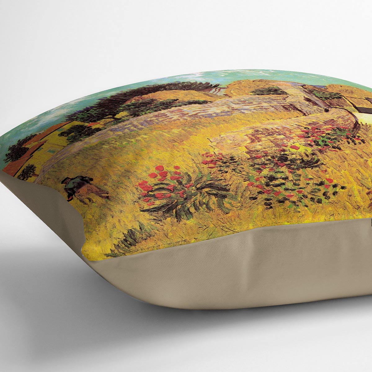 Farmhouse in Provence by Van Gogh Cushion