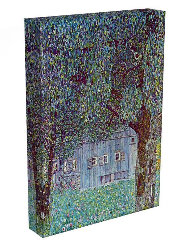 Farmhouse in Upper Austria by Klimt Canvas Print or Poster - Canvas Art Rocks - 3