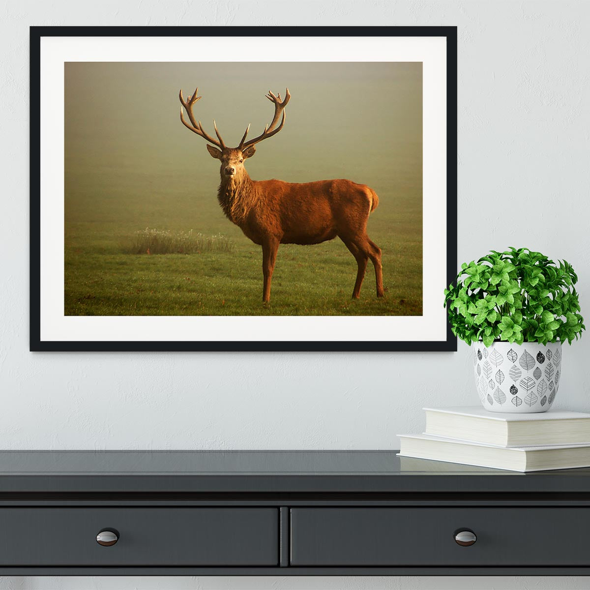 Fawn Framed Print - Canvas Art Rocks - 1