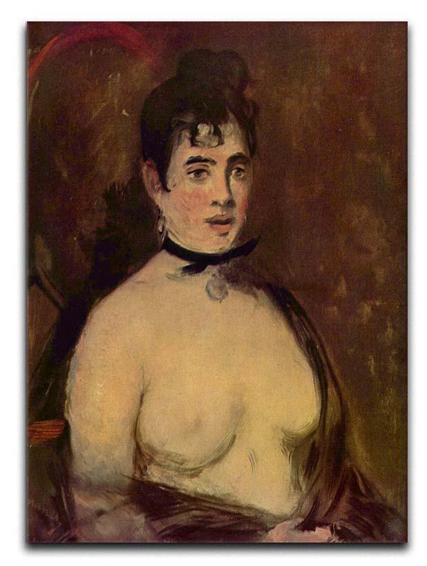 Female act by Manet Canvas Print or Poster  - Canvas Art Rocks - 1