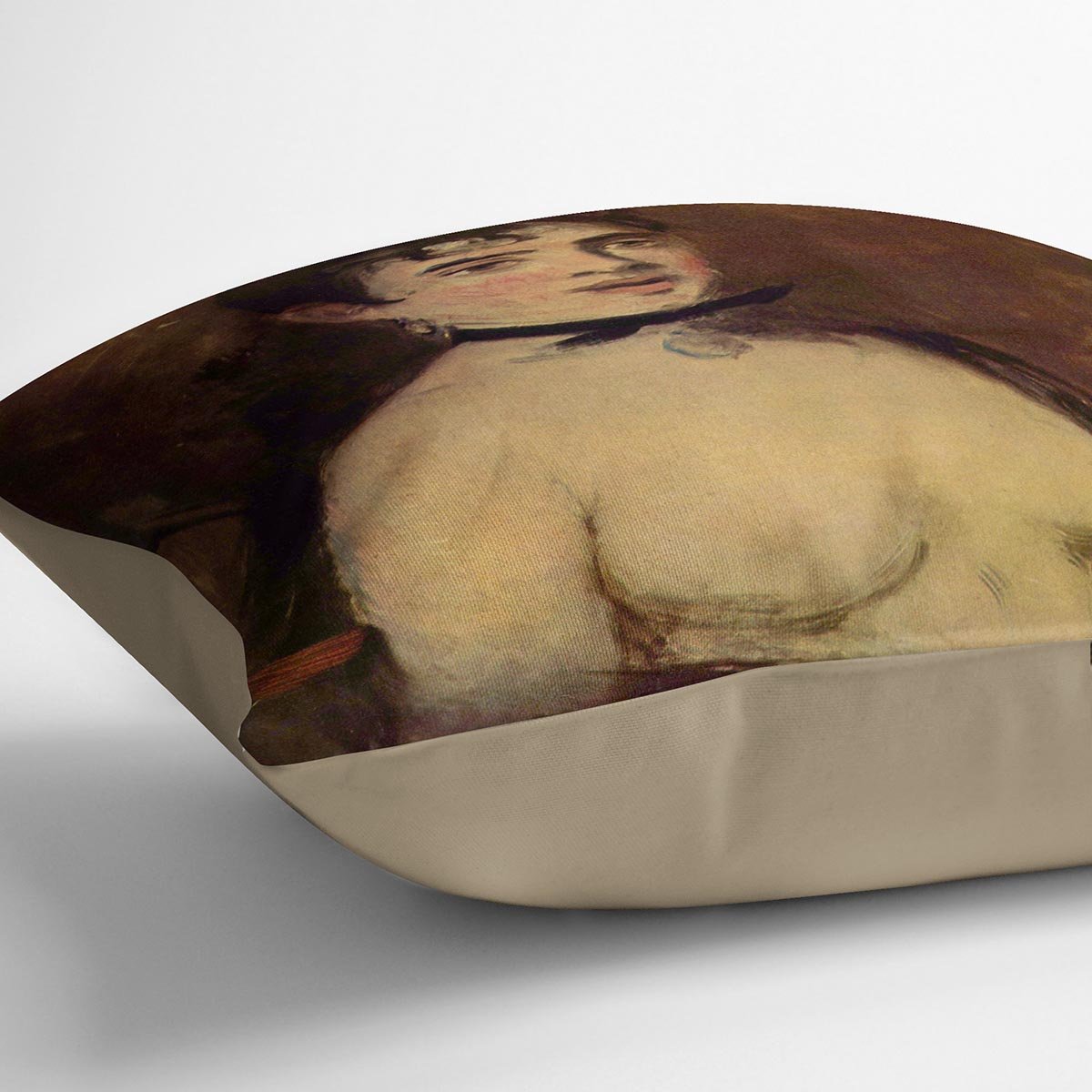 Female act by Manet Throw Pillow