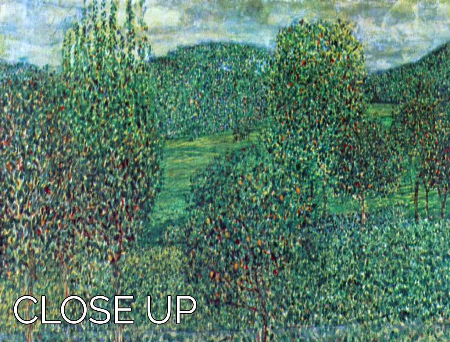 Female act with Animals by Klimt 3 Split Panel Canvas Print - Canvas Art Rocks - 3