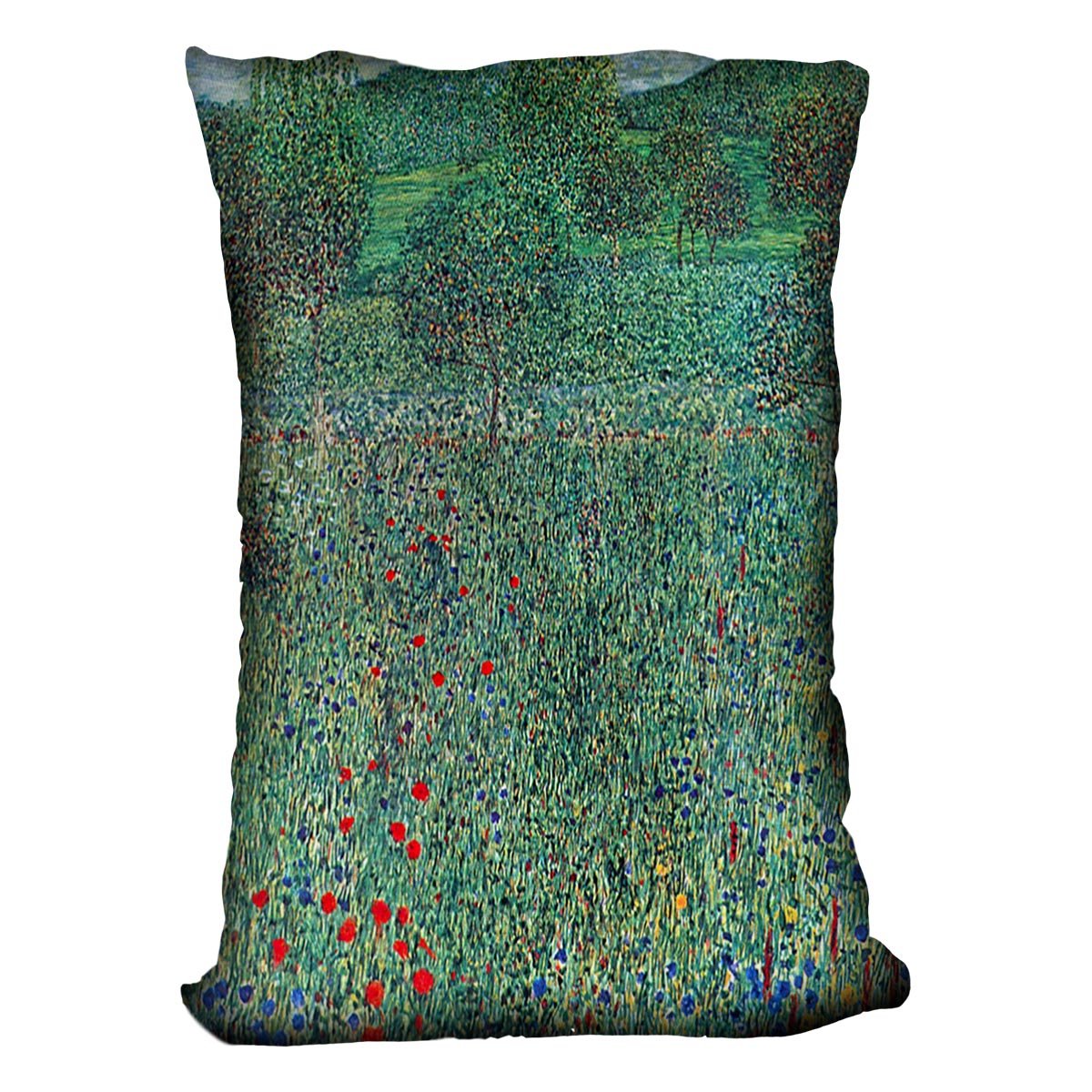 Female act with Animals by Klimt Throw Pillow