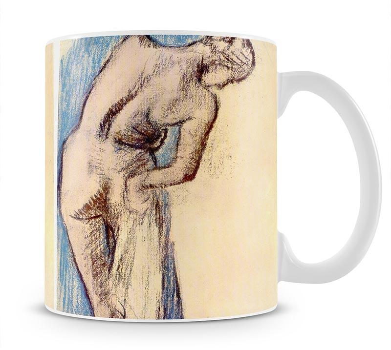 Female after the bath by Degas Mug - Canvas Art Rocks - 1