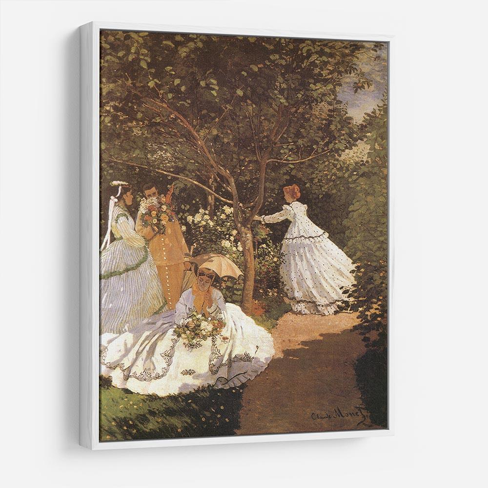 Femmes au jardin 1867 by Monet HD Metal Print