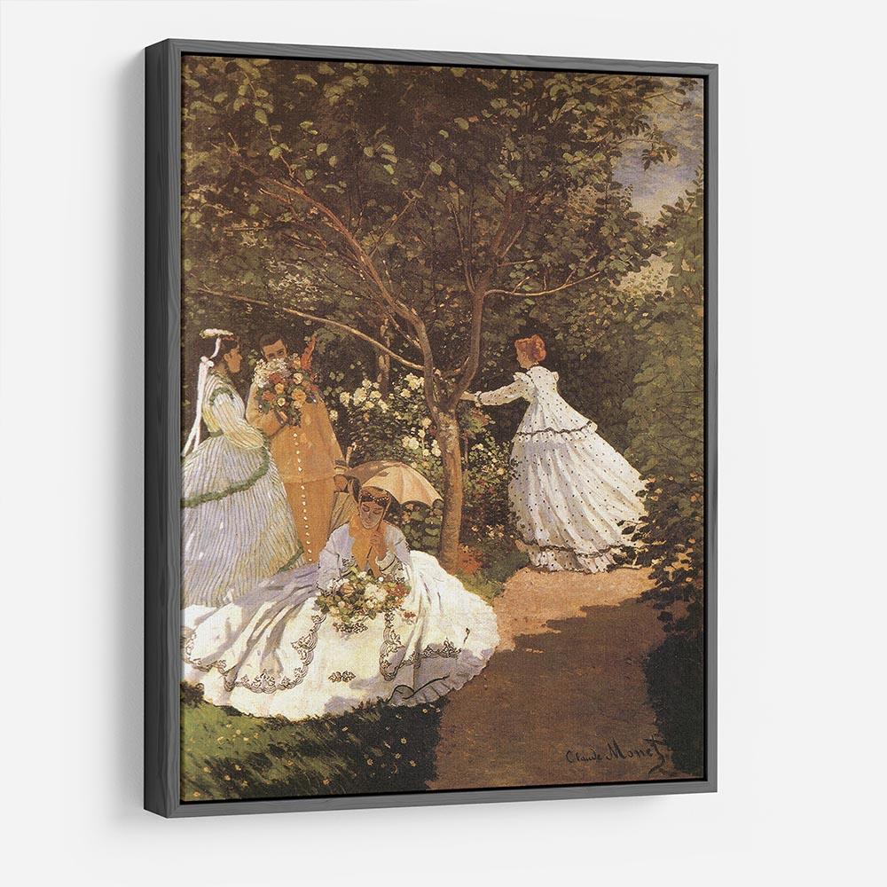 Femmes au jardin 1867 by Monet HD Metal Print