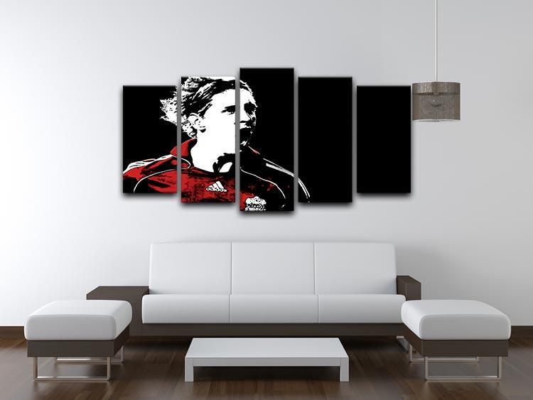 Fernando Torres 5 Split Panel Canvas - Canvas Art Rocks - 3