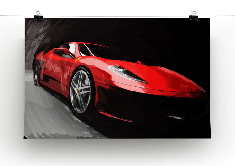 Ferrari Roadburner Print - Canvas Art Rocks - 2