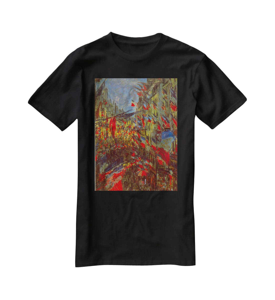 Festivities by Monet T-Shirt - Canvas Art Rocks - 1