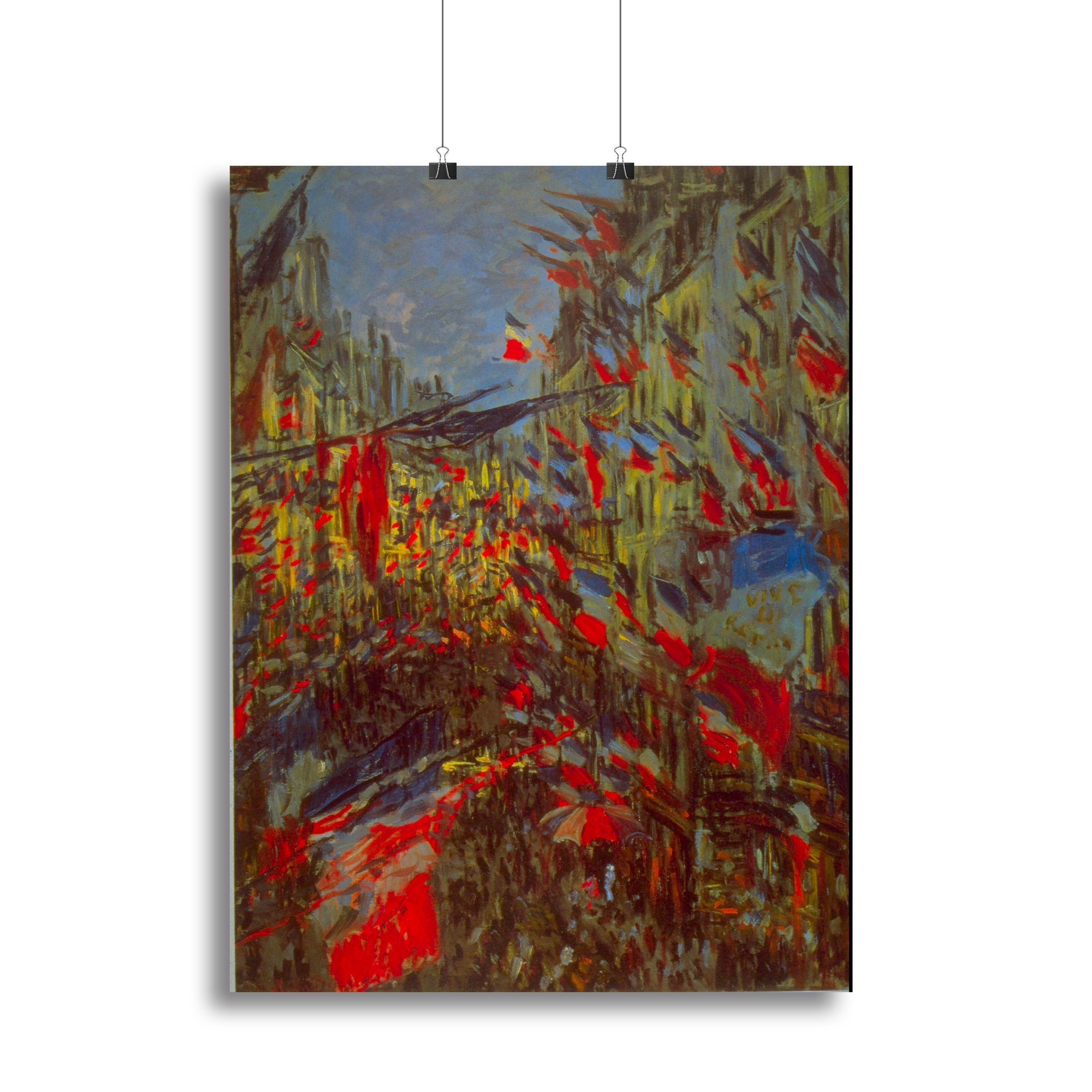 Festivities by Monet Canvas Print or Poster