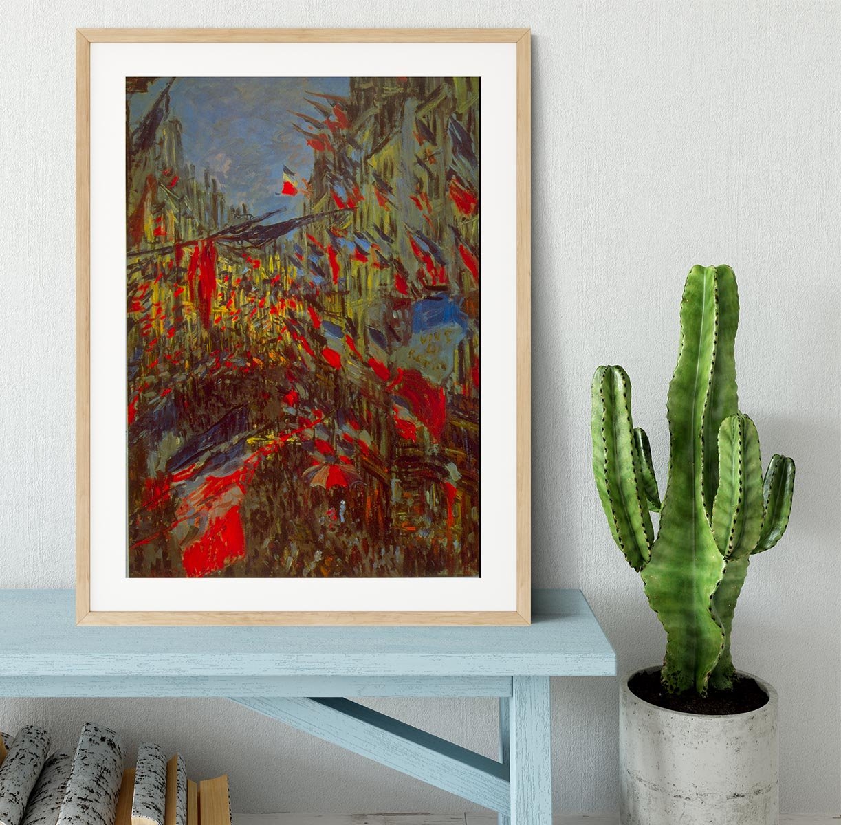 Festivities by Monet Framed Print - Canvas Art Rocks - 3