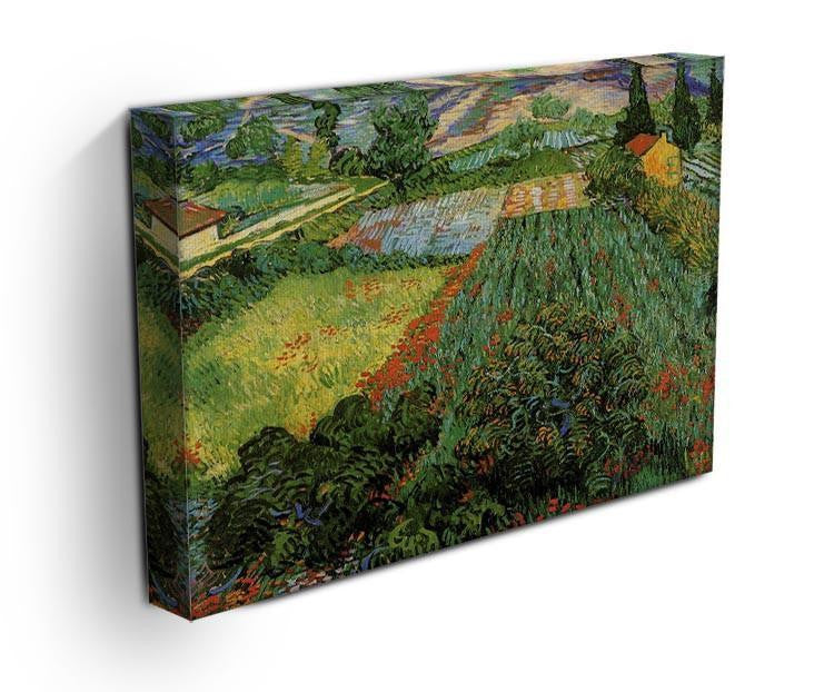 Field with Poppies by Van Gogh Canvas Print & Poster - Canvas Art Rocks - 3