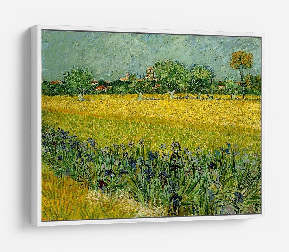 Field with flowers near Arles HD Metal Print