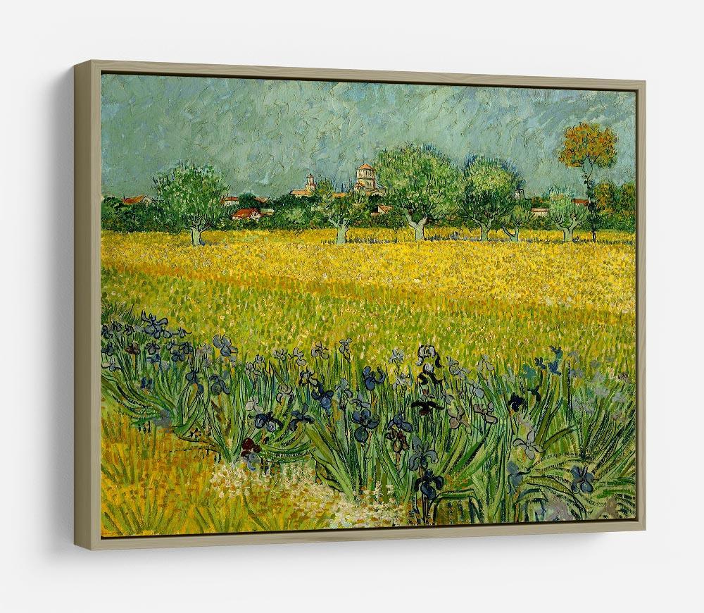 Field with flowers near Arles HD Metal Print