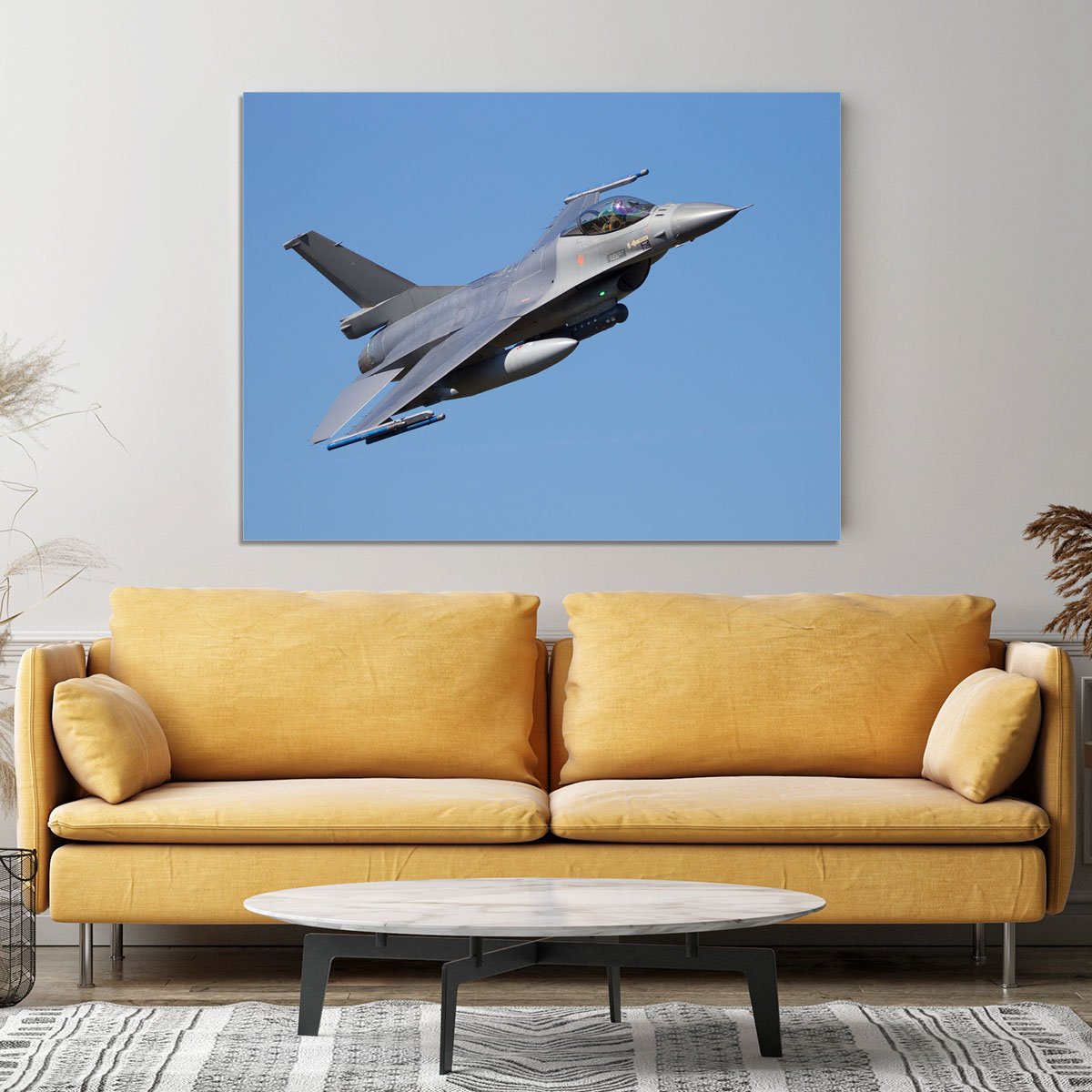 Fighter jet flyby Canvas Print or Poster