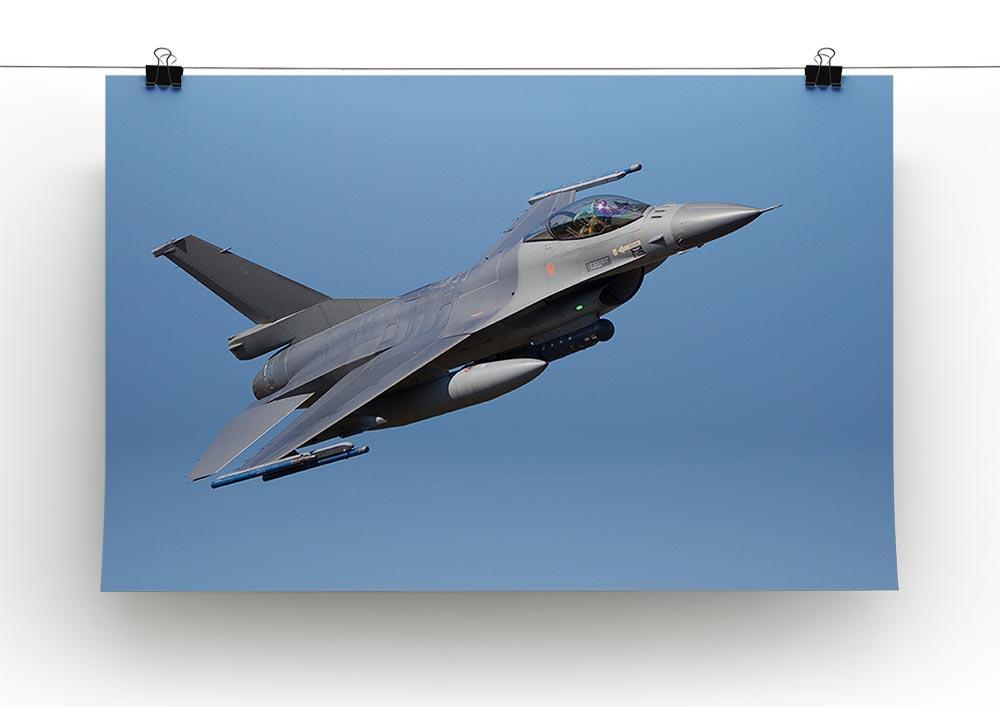 Fighter jet flyby Canvas Print or Poster - Canvas Art Rocks - 2