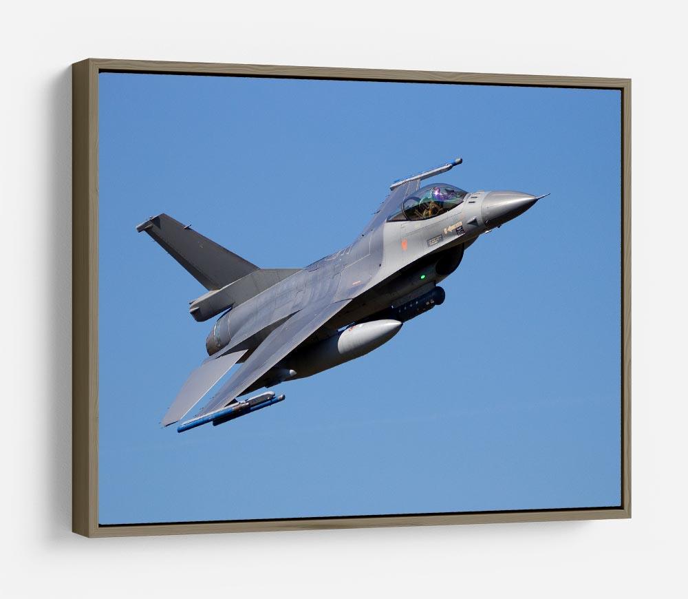 Fighter jet flyby HD Metal Print
