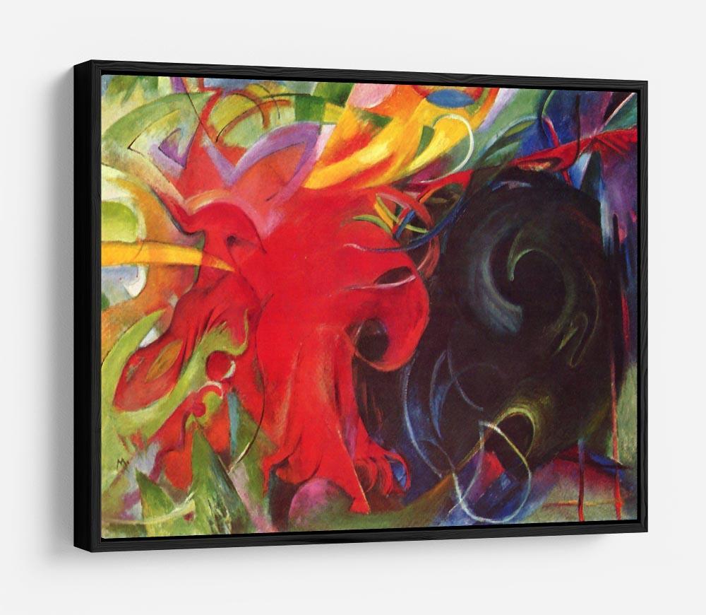 Fighting forms by Franz Marc HD Metal Print